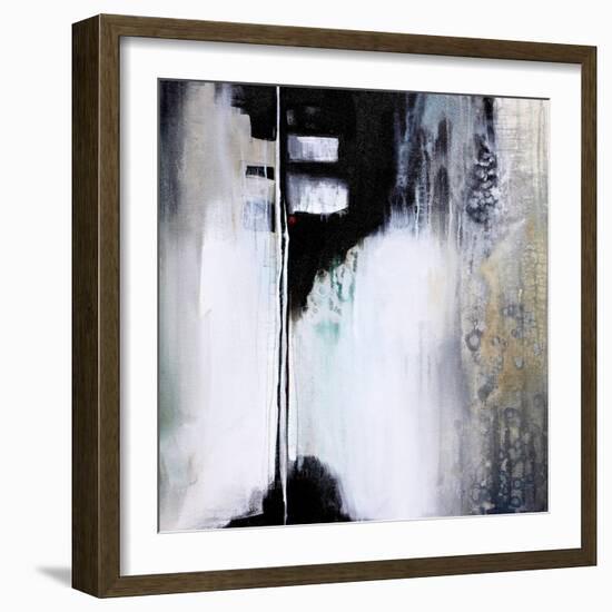 Black and White Drama-Karen Hale-Framed Art Print