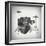 Black and White Drums-Dan Sproul-Framed Art Print