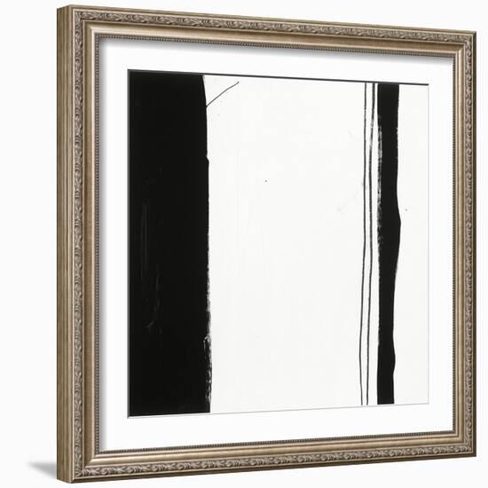 Black and White G-Franka Palek-Framed Giclee Print