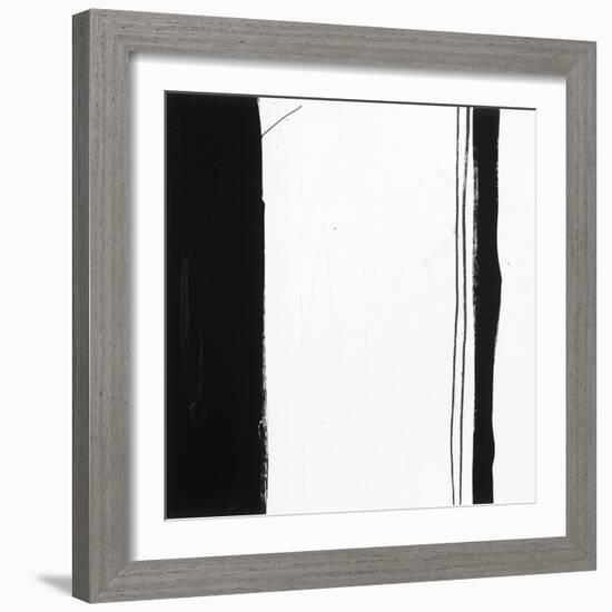 Black and White G-Franka Palek-Framed Giclee Print