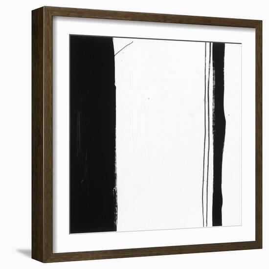 Black and White G-Franka Palek-Framed Giclee Print