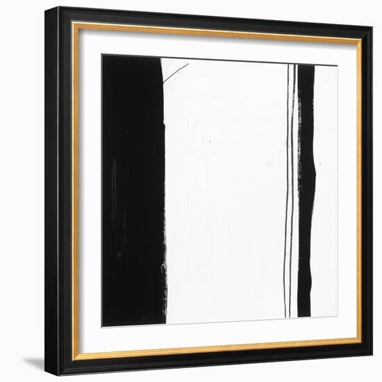 Black and White G-Franka Palek-Framed Giclee Print