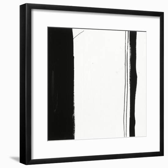 Black and White G-Franka Palek-Framed Premium Giclee Print