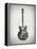 Black and White Guitar-Dan Sproul-Framed Stretched Canvas