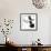 Black and White H-Franka Palek-Framed Premium Giclee Print displayed on a wall