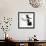 Black and White H-Franka Palek-Framed Premium Giclee Print displayed on a wall