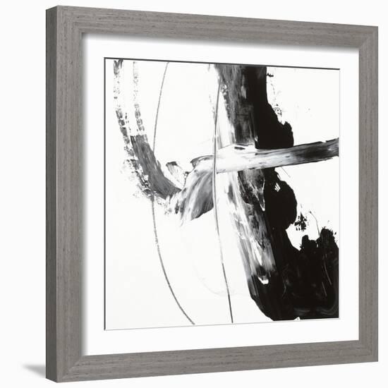 Black and White H-Franka Palek-Framed Giclee Print