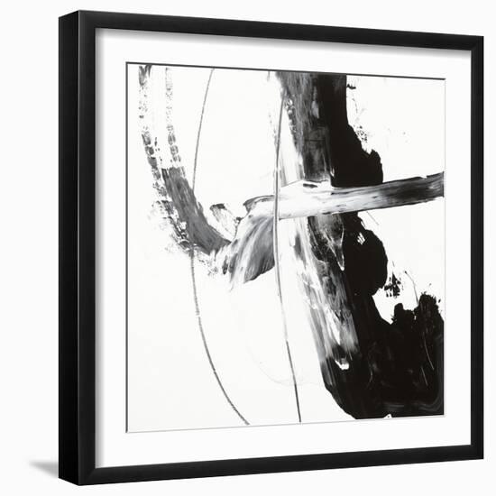 Black and White H-Franka Palek-Framed Giclee Print