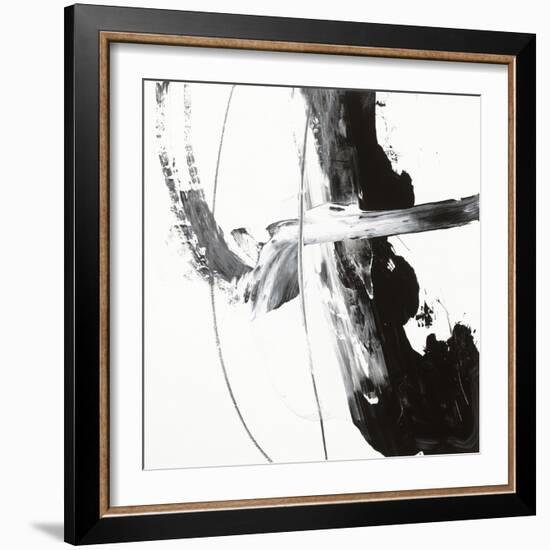 Black and White H-Franka Palek-Framed Giclee Print
