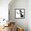 Black and White H-Franka Palek-Framed Giclee Print displayed on a wall