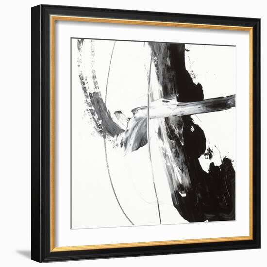 Black and White H-Franka Palek-Framed Giclee Print