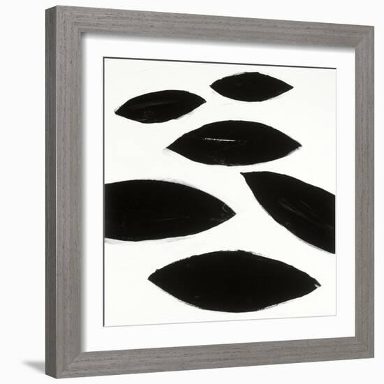 Black and White I-Franka Palek-Framed Giclee Print