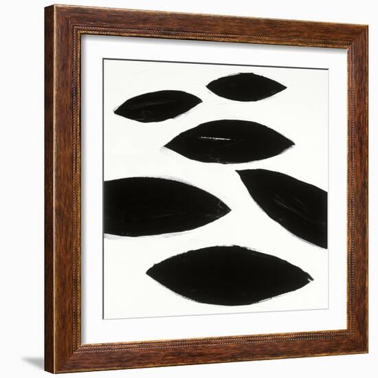 Black and White I-Franka Palek-Framed Giclee Print