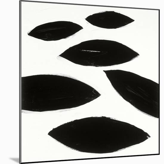 Black and White I-Franka Palek-Mounted Giclee Print