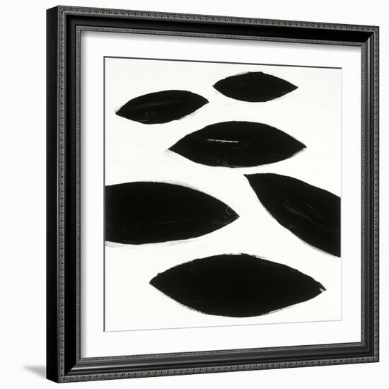 Black and White I-Franka Palek-Framed Giclee Print