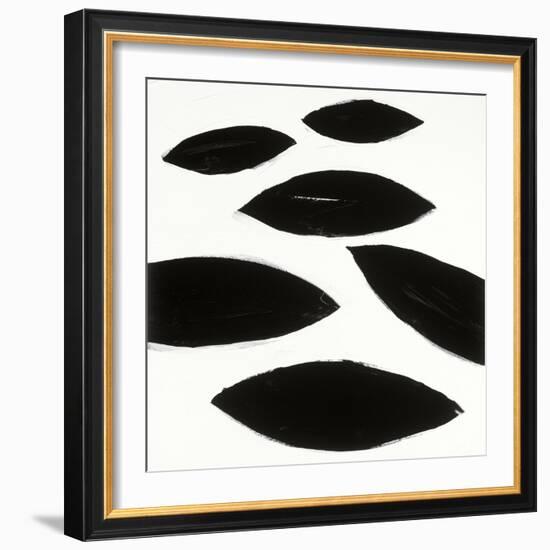 Black and White I-Franka Palek-Framed Giclee Print