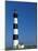 Black and White Lighthouse-Scott T^ Smith-Mounted Photographic Print