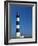 Black and White Lighthouse-Scott T^ Smith-Framed Photographic Print