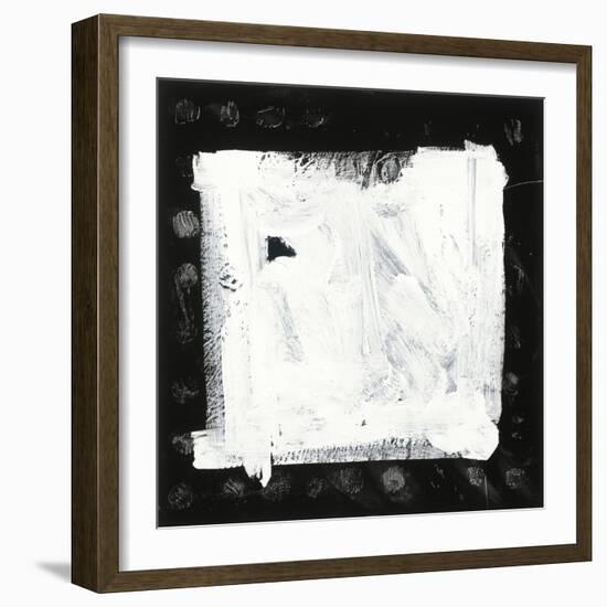 Black and White M-Franka Palek-Framed Giclee Print