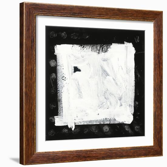 Black and White M-Franka Palek-Framed Giclee Print