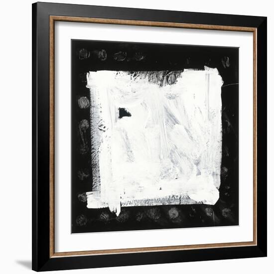 Black and White M-Franka Palek-Framed Giclee Print