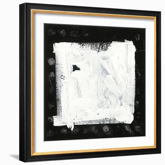 Black and White M-Franka Palek-Framed Giclee Print