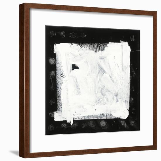 Black and White M-Franka Palek-Framed Premium Giclee Print