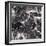 Black and white marble pattern-Panoramic Images-Framed Photographic Print