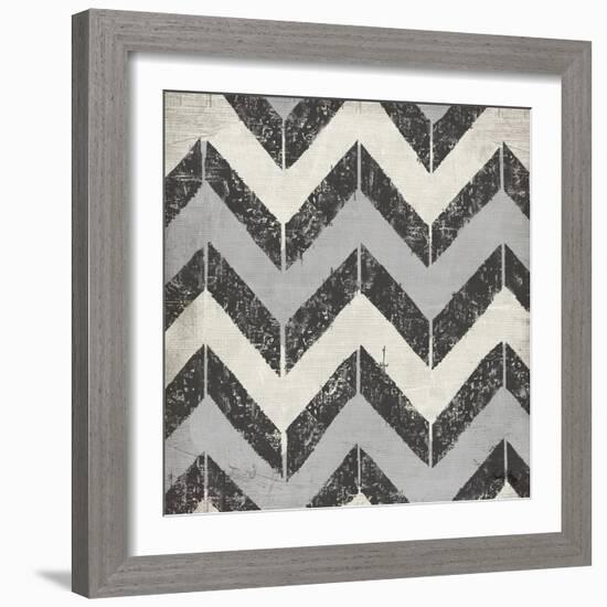 Black and White Modele II-Elizabeth Medley-Framed Art Print