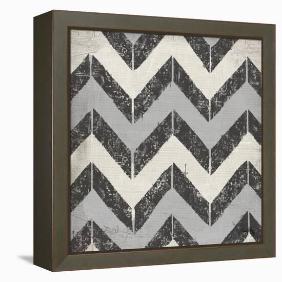 Black and White Modele II-Elizabeth Medley-Framed Stretched Canvas