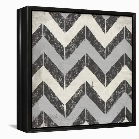 Black and White Modele II-Elizabeth Medley-Framed Stretched Canvas