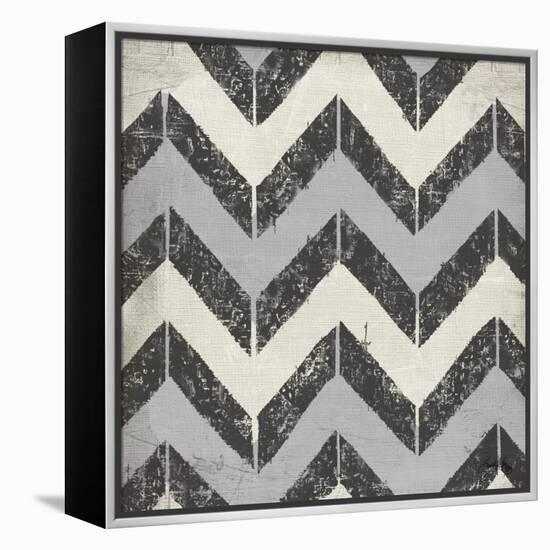 Black and White Modele II-Elizabeth Medley-Framed Stretched Canvas