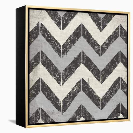 Black and White Modele II-Elizabeth Medley-Framed Stretched Canvas