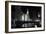 Black And White Of Chicago River-Patrick Warneka-Framed Photographic Print