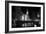 Black And White Of Chicago River-Patrick Warneka-Framed Photographic Print