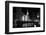 Black And White Of Chicago River-Patrick Warneka-Framed Photographic Print