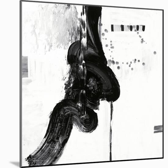 Black and White P-Franka Palek-Mounted Giclee Print