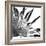 Black and White Palms I-Jason Johnson-Framed Art Print