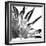 Black and White Palms I-Jason Johnson-Framed Art Print