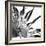 Black and White Palms I-Jason Johnson-Framed Art Print