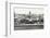 Black and White Panorama of Old Havana with Some Famous Buildings including the Capitol and the Bay-Kamira-Framed Photographic Print