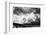 Black and White Panoramic View of Mount Everest-Daniel Prudek-Framed Photographic Print