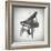 Black and White PIano-Dan Sproul-Framed Art Print