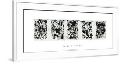 Black and White Polyptych Serigraph by Jackson Pollock ...