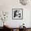 Black and White Pop I-Dan Meneely-Framed Art Print displayed on a wall
