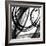 Black and White Pop I-Dan Meneely-Framed Art Print