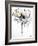 Black and White Poppies II-Patricia Pinto-Framed Art Print