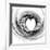 Black And White Sketch Heart-cycreation-Framed Giclee Print