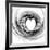 Black And White Sketch Heart-cycreation-Framed Giclee Print