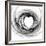 Black And White Sketch Heart-cycreation-Framed Giclee Print